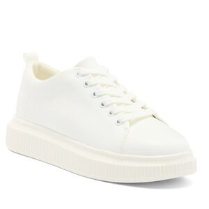 BP Sonny White Platform Sneaker
